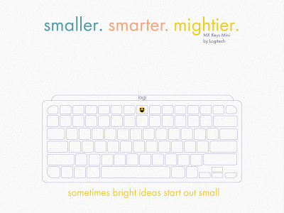 smaller. smarter. mightier. design graphic design illustration vector