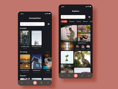 Shoot! Social Media App Design