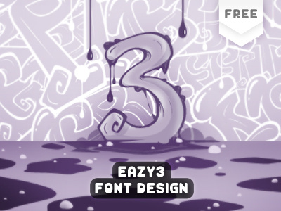 My Free Font - Eazy 3