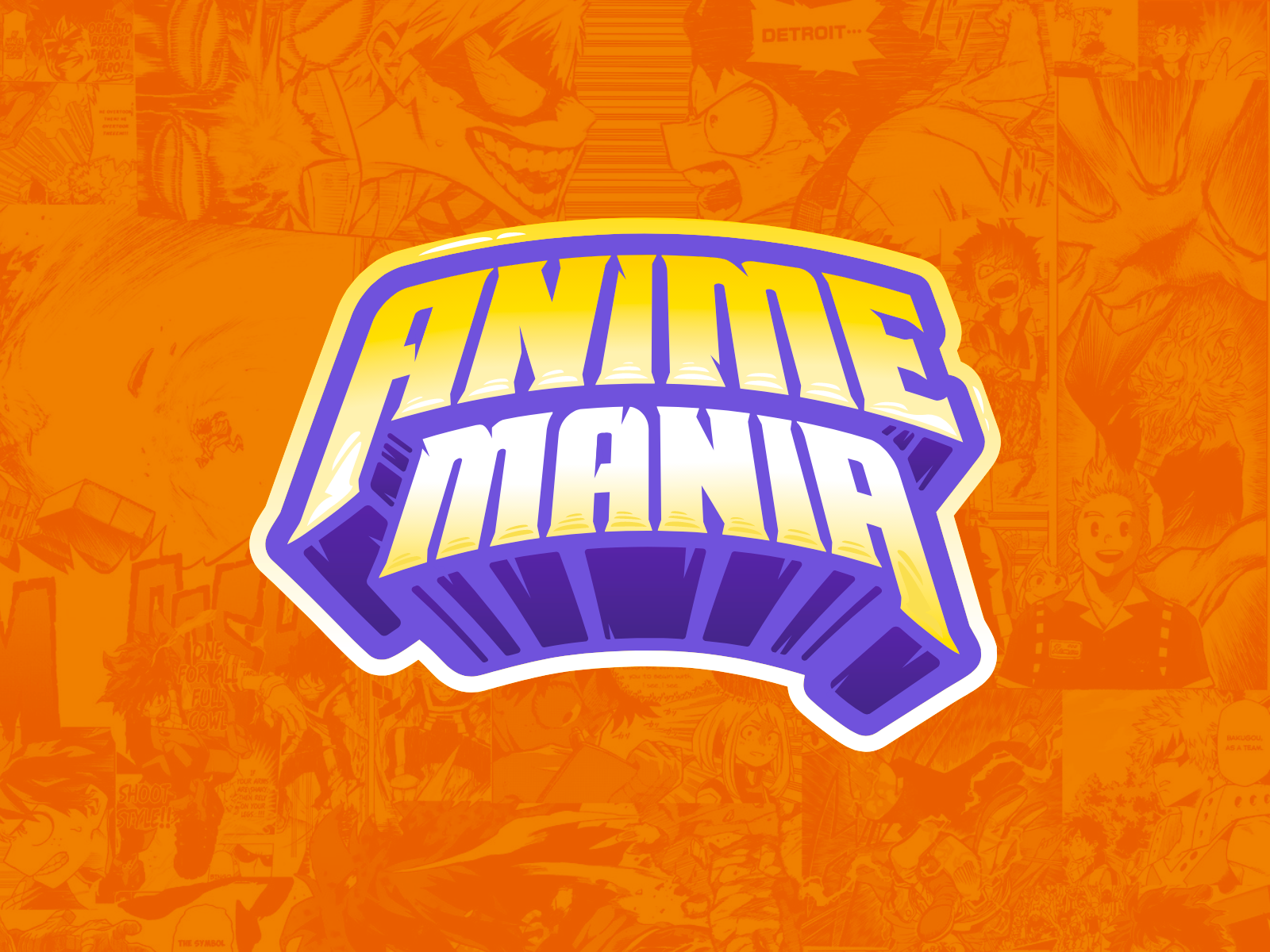 Anime Mania Logo by Mo Hashim on Dribbble