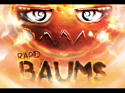 Rapid Baums - Game App action art bombs complex digital epic explosive fire furious game game app iphone game mad rapid red strong tough