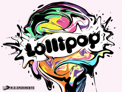Lollipop abstract art black candy colors complex cool digital drops epic explosion liquid lollipop mo mox pink splatter vector