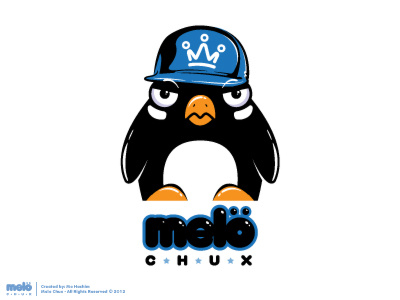 Melo chux graphic logo by mo hashim dd