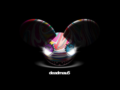 Deadmau5 Mad Colors - Remake colors dark darkness deadmau5 design fanart glow head iphone mad mau5 remake wallpaper