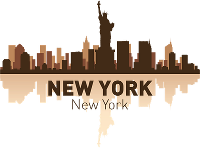 new york.new York.statue of Liberty design illustration illustrator new york night statue of liberty