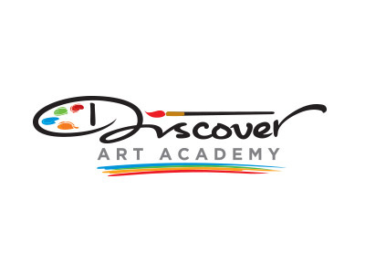 Discover Art Academy branding calligraphy cursive custom handwritten identity lettering logo logotype script typography