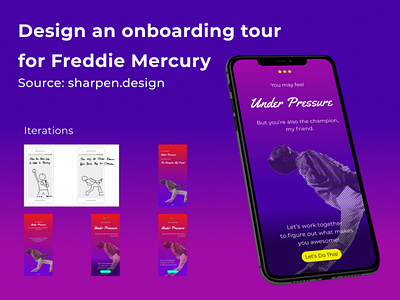 Freddie Mercury Mental Health Onboarding