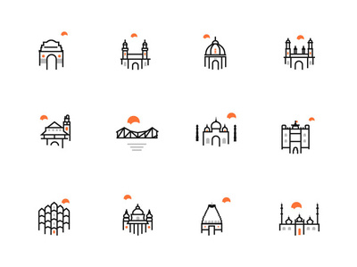 Indian Cities Icon