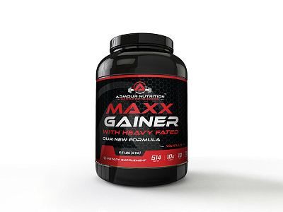 Maxx Gainer branding design food gainer health india packaging powder print protein