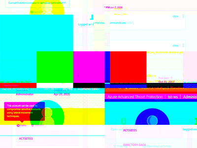 UI gone Wild color colors distract malfunction rgb screen ui user interface wild