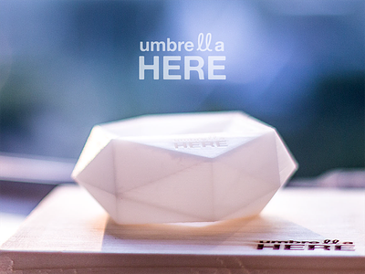 Umbrella Here bluetooth hardware kickstarter product design share staffpick umbrella umbrellahere