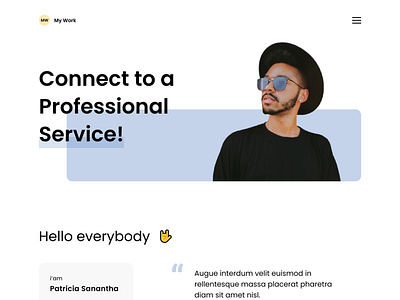 My Work Landing Page by Piko Rizky Dwinanto for One Week Wonders on ...