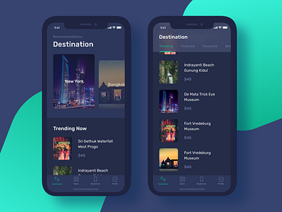 Travel App Concept