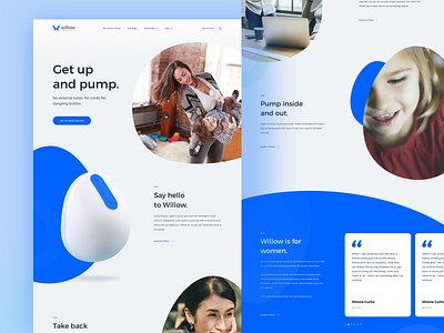 Willow - Breast Landing Page