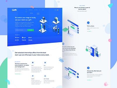 Getti Student Landing Page