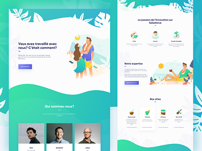 Manao Consulting Web Landing Page