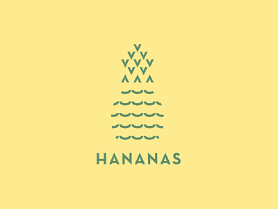 Hananas Logo flipflops hananas kickstarter logo pineapple