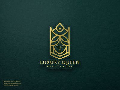 Luxury Queen Lineart Logo