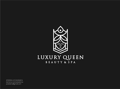 Queen Lineart Logo beauty logo brand mark branding clothing design icon illustration jewelry lineart logo logo logodesign luxury salon top logo typography ui ux vector