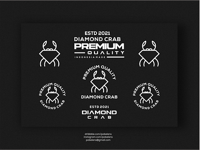 Diamond Crab Concept Logo