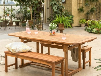 15 Mẫu bàn ghế sân vườn ngoài trời đẹp, tuổi thọ cao bàn ghế gỗ chair design desk furaka table wood