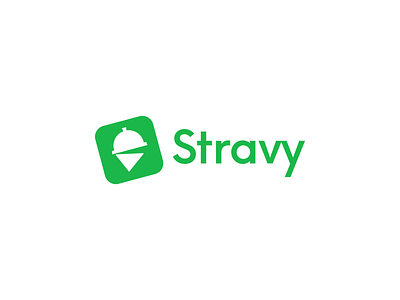 Stravy Logo app app logo branding design flat font food geometric graphic grotesk logo logotype mark minimal reservation service shapes simple type typography