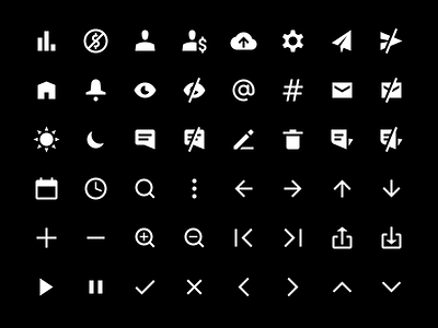 Icons Pack billing black white design flat geometric graphicdesign graphics icon pack icon set icons interface management saas service shapes simple software system ui