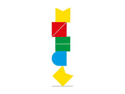 минск type illustration balance belarus color geometric minsk shapes simple type vertical минск