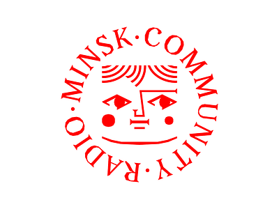 Unused Logo For Minsk Community Radio branding branding and identity branding concept branding design circle logo design geometric illustration logo logotype mark minsk radio shape simple type typography vector