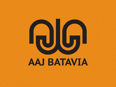 Monogram Logo AAJ brand branding customelogo initiallogo logo logoname logosimple logotype