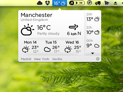 apple mac swipe for weather calculator