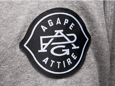 Agape Attire "Downtown" hoodie graphic design hoodie patch streetwear t shirt