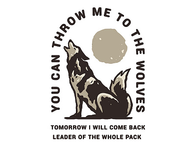 Bring Me The Horizon - Wolves band design illustration merch music t shirt