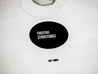 Fugitive Structures Detail architecture book booklet competition graphic design grid logo magazine print typography