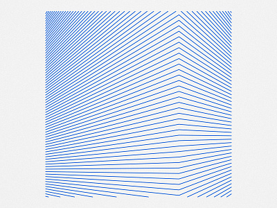 Corner architecture blue corner design geometry lines minimal parametric space