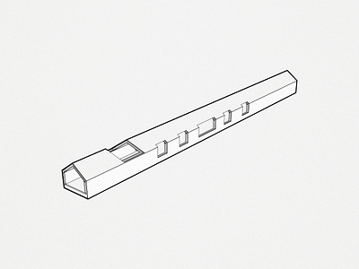 Building Perspective architecture axonometric geometry isometric minimal outline perspective