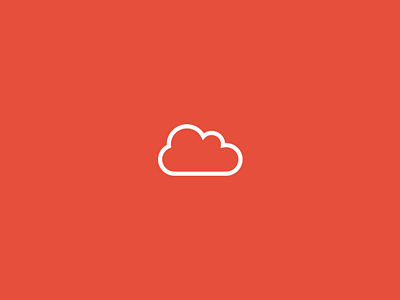 Garbage On The Cloud article artwork blog cloud garbage logo minimal post