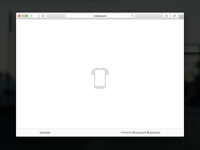 Viewtee Landing clothing landing mobile phone site smartphone tee tees viewtee web