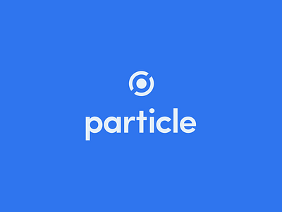 Particle Logo branding icon logo mark