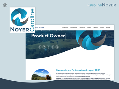 Identité visuelle 2022 design logo website