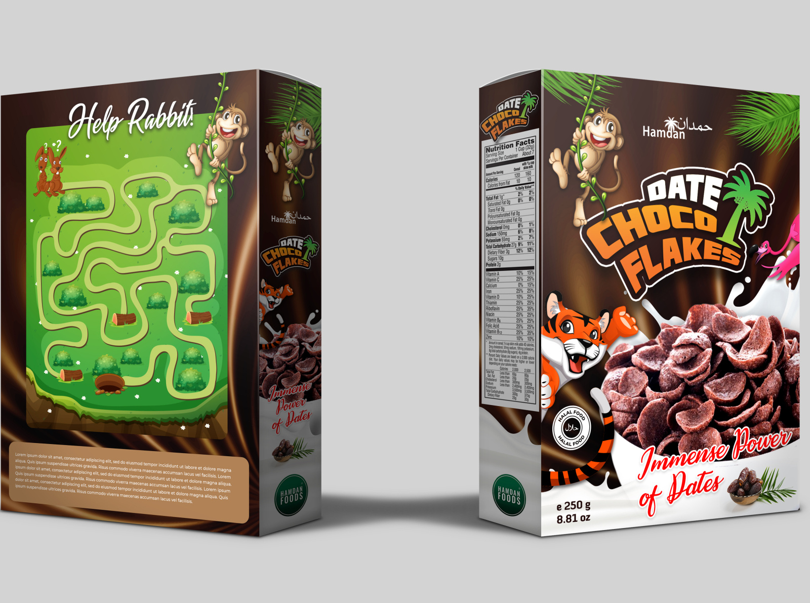 Cereals Box Packaging by IMS Official on Dribbble