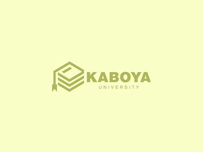 Logo design - Kaboya University brand identity branding education logo logo design logo designer logotype minimal minimalism minimalist minimalistic student university