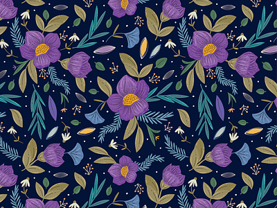 Midnight Floral