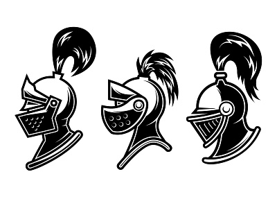 knight helmet clip art black and white