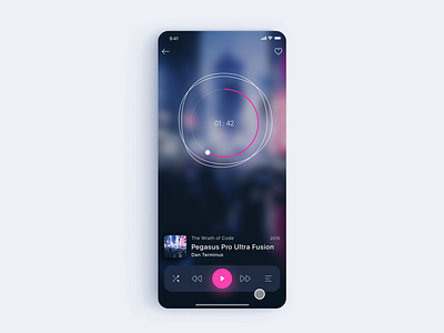 Design of music player affter effects animated animation app app animation applicaiton ios ios app iphone iphone app music music player player player ui sketch ui ux ui animation ui elements