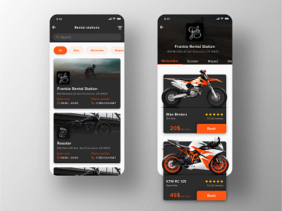 Rental app Concept: Search & Booking screen VOL 2.0