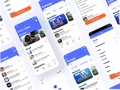 Learny - Education App Concept