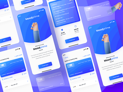 Clean Subscription Buying Interaction Design