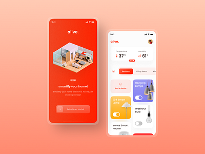 Smart Home App UI