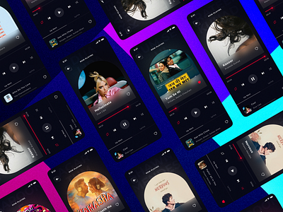 Music App UID Concept